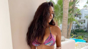 Esha Gupta flaunts her fit body in floral bikini
