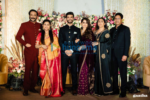 Photos: Celebs grace Milind Gunaji’s son Abhishek Gunaji and Radha ...