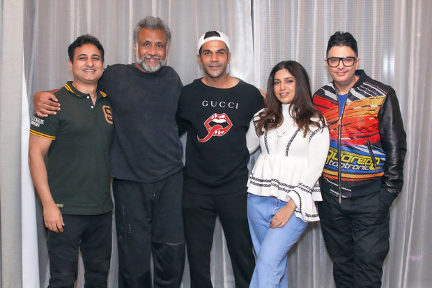 Rajkummar Rao, Bhumi Pednekar start Bheed's Lucknow program with Bhushan Kumar and Anubhav Sinha