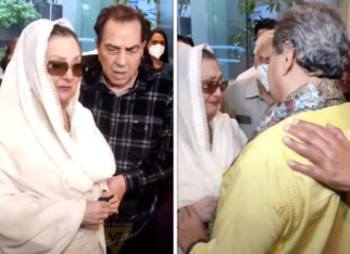 Saira Banu steps out for the first time after Dilip Kumar’s demise; gets emotional around Dharmendra and Subhash Ghai