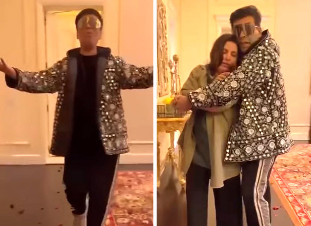 20 Years of Kabhi Khushi Kabhie Gham: Karan Johar and Farah Khan recreate Bole Chudiyan.  I'm watching