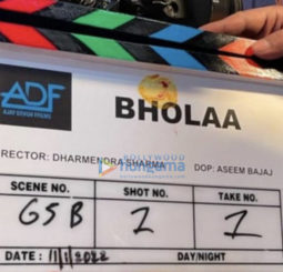 On The Sets Of The Movie Bholaa