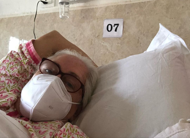 Nafisa Ali tests positive for COVID-19, shares picture from hospital 