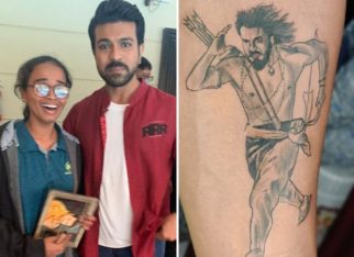 Ram Charan’s fan gets a tattoo of the actor in his RRR avatar
