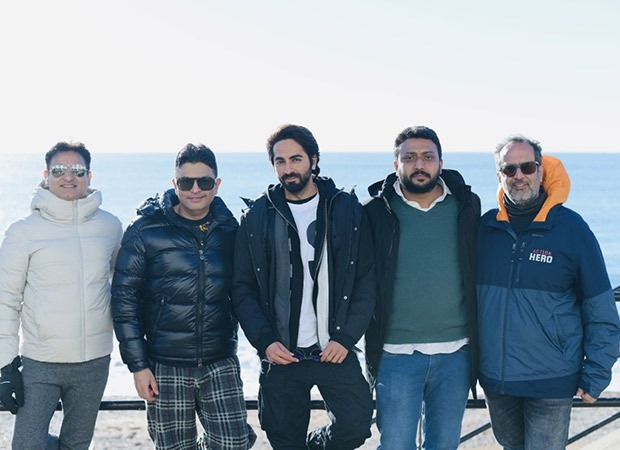 T-Series and Colour Yellow's An Action Hero jumps into action; kicks off shoot in London! : Bollywood News - Vimarsana News