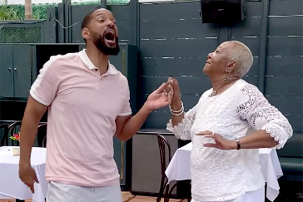 Will Smith and his Mom Dance to Whitney Houston on her 85th birthday: "Let’s dance our way to 100"