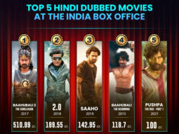 Infographic: Baahubali 2 to Pushpa – Here are the Top 5 Hindi dubbed South films that have made it big at the India box office