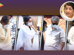Amitabh Bachchan, Shraddha Kapoor, Anupam Kher at Lata Mangeshkar ji’s residence