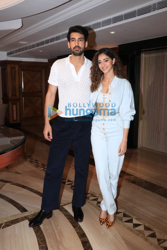 Photos: Dhairya Karwa and Ananya Panday snapped at Taj Lands End