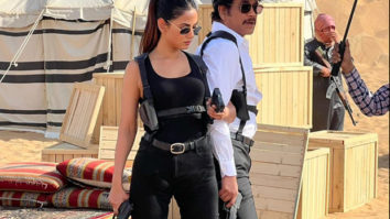 Nagarjuna Akkineni and Sonal Chauhan are in action mode in leaked picture from the sets of The Ghoset