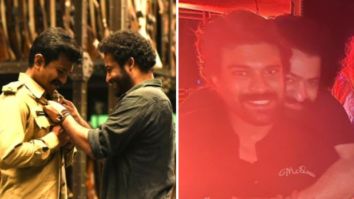 RRR star Jr. NTR shares a picture from co-star Ram Charan’s birthday bash after smashing opening at the box office