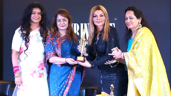 X Video Rakhi Savant - Rakhi Sawant, Adaa Khan, Smita Thackeray and others at the 8th edition  Awards of AspiringShe ceremony and Women Summit 2022 | Images - Bollywood  Hungama