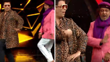 Karan Johar and Mithun Chakraborty hilariously match steps to the song ‘Dola Re Dola’; watch