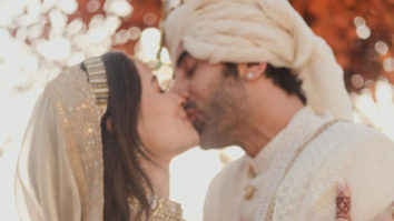 Ranbir Kapoor-Alia Bhatt Wedding: Newlyweds share first photos, seal it with a kiss – ‘we got married’