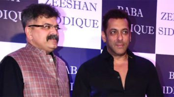 Salman Khan arrives at Baba Siddique’s Iftaar party with dad Salim Khan, watch video 