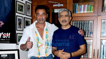 Photos: Bobby Deol and Prakash Jha snapped promoting the new season of Aashram
