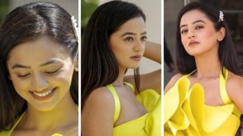 Cannes 2022: Helly Shah makes her debut in glamorous yellow mini dress and poses for the paparazzi in style