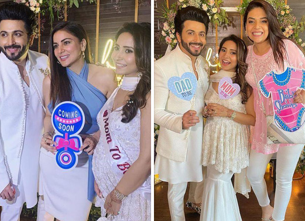 Kundali Bhagya actor Dheeraj Dhoopar and wife Vinny show us why they are the cutest at their white themed baby shower