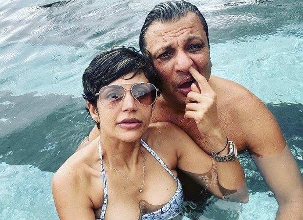 Mandira Bedi turns off comment section on Instagram after she gets trolled for sharing pool picture with male friend : Bollywood News - Vimarsana News