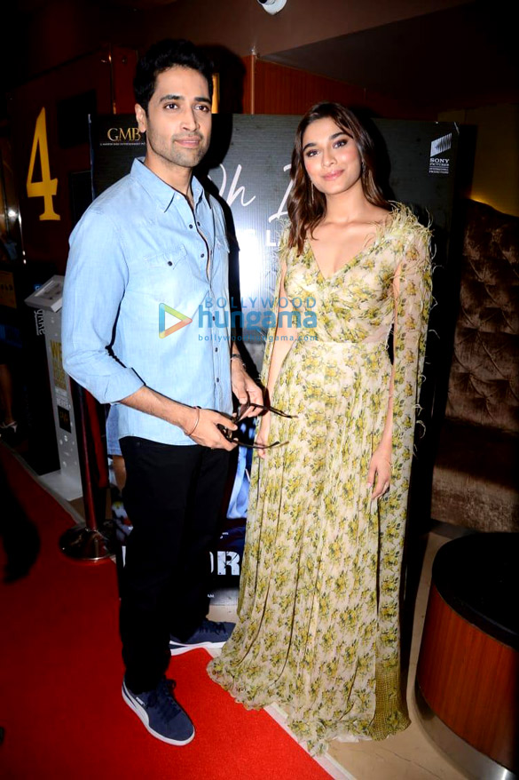 Photos: Adivi Sesh and Saiee Manjrekar snapped at the launch of the new song from their film Major