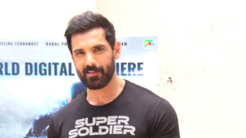 Photos: John Abraham spotted at Mehboob Studios for Attack – Part I digital premiere promotions