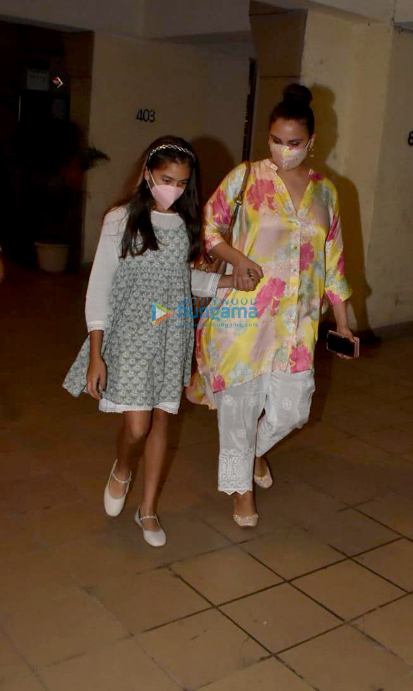 Photos: Lara Dutta and Diana Penty spotted at Dia Mirza’s residence