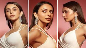 Rakul Preet Singh looks like a dream in white backless thigh-high slit gown for IWMbuzz digital awards 2022