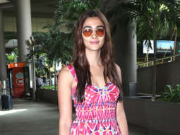 Spotted: Pooja Hegde and Boney Kapoor at Mumbai airport