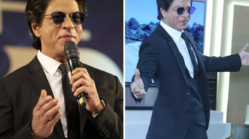 Watch: Fans cannot stop screaming as Shah Rukh Khan does his signature pose at an event in Delhi