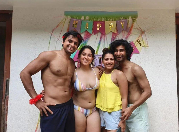 Inside Pics Ira Khan Poses In Bikini At Her Poolside Birthday Party Aamir Khan Ex Wife Reena