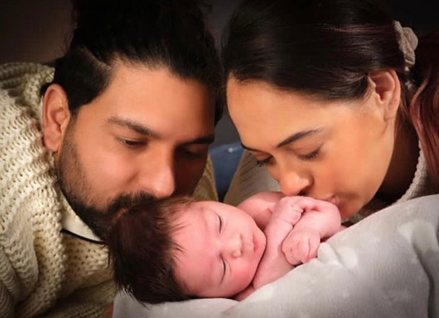 Yuvraj Singh and Hazel Keech introduce us to Orion Keech Singh in these photos
