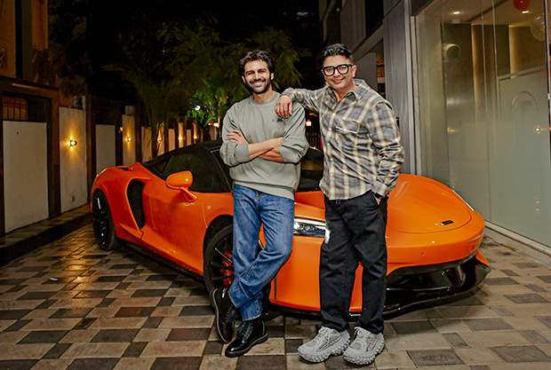 Bhushan Kumar gifts Bhool Bhulaiyaa 2 star Kartik Aaryan India’s first McLaren GT worth over Rs. 3.73 cr 