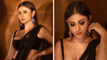 Mouni Roy looks smouldering hot in shimmery black lehenga for DID L’il Masters