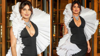 Priyanka Chopra enchants in monochrome ruffled gown for Bulgari event