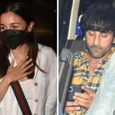 Alia Bhatt says 'baby' as she jumps into Ranbir Kapoor’s arms at Mumbai airport after wrapping Heart Of Stone in London, watch video