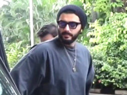 Arjun Kapoor spotted at airport in a black beanie