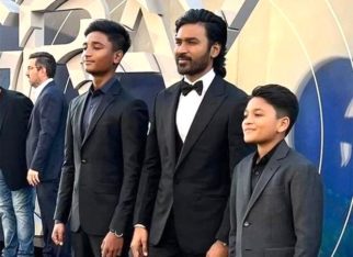 Dhanush says he is ‘coolest dad’ after attending LA premiere of The Gray Man with sons Yatra and Linga: ‘They were so chill and so cool’