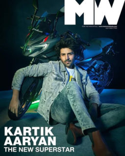 Kartik Aaryan on the cover of Man’s World, July 2022