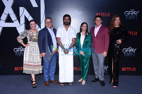 Photos: Dhanush, the Russo brothers and other celebs attend the premiere of The Gray Man