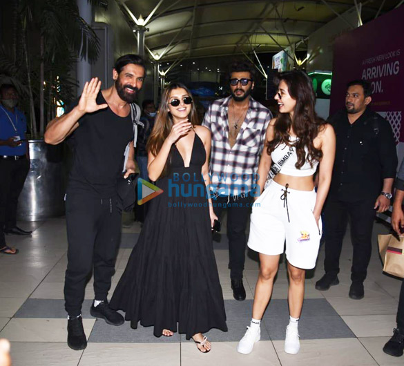 Photos: John Abraham, Disha Patani, Arjun Kapoor and Tara Sutaria spotted at the airport