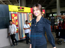 Photos: Saiee Manjrekar, Tabu, Karan Johar and others snapped at the airport