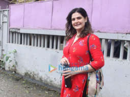 Photos: Zareen Khan spotted at dance class in Bandra