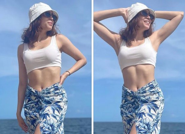 Sharvari Wagh raises temperature, shares photo of herself from her Maldivian vacation wearing a crop top and a skirt with a risqué slit : Bollywood News - Vimarsana News
