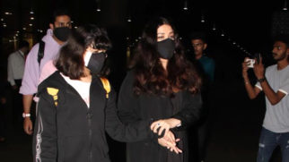 Spotted: Aishwarya Rai, Abhishek & Aaradhya Bachchan at Mumbai airport