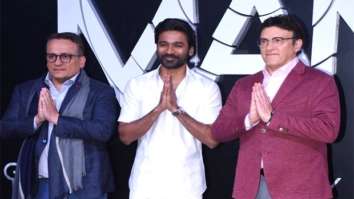 The Gray Man India Premiere: Dhoti-clad Dhanush STEALS the show; raises laughs as he narrates the ‘How do the Russo’s know about me’ episode!