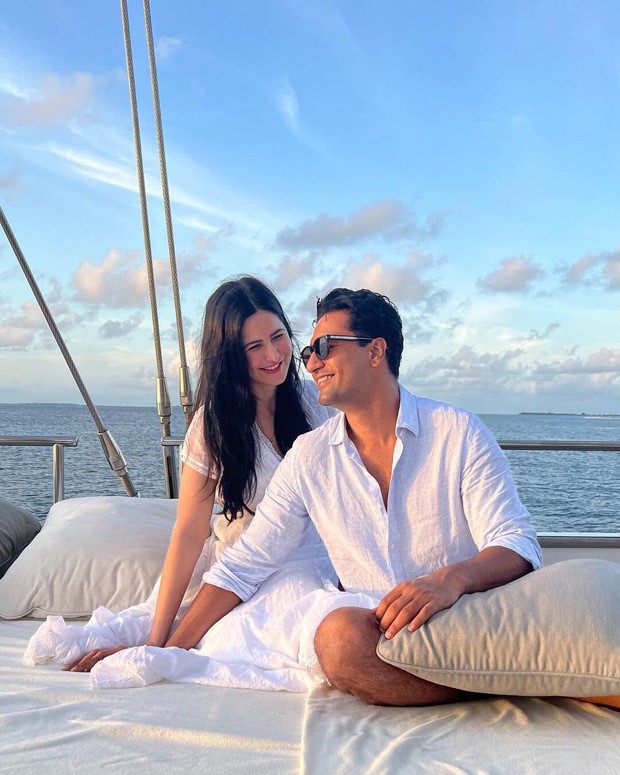 Vicky Kaushal twins in white with Katrina Kaif on her birthday trip in Maldives, see photo 