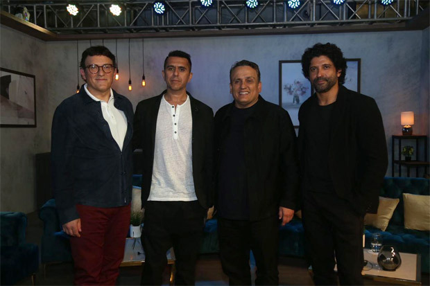 Farhan Akhtar and Ritesh Sidhwani's Excel Entertainment and Russo Brothers hint at a strong partnership during a fireside chat held in Mumbai post The Gray Man release