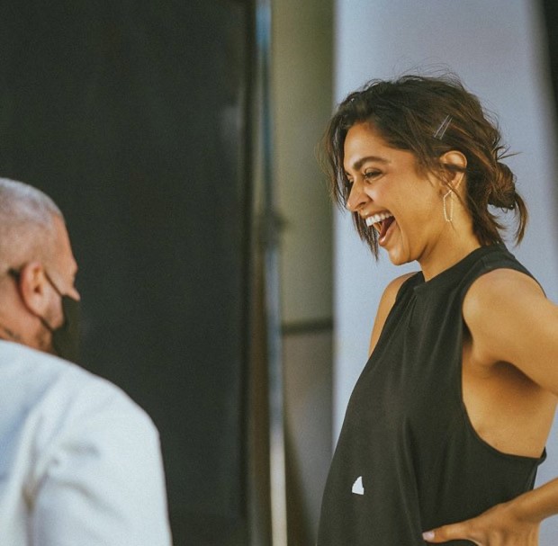 Deepika Padukone flaunts her million-dollar smile, shares fun behind-the-scenes pictures of photo-shoot