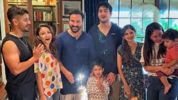 INSIDE PICS: Saif Ali Khan celebrates his birthday with Kareena Kapoor Khan, sons Ibrahim, Taimur, Jeh, sisters Soha and Saba and brother-in-law Kunal Kemmu