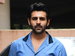 Kartik Aaryan looks super handsome in blue shirt